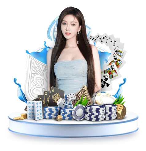 Bàn chơi Poker với chip và quân bài